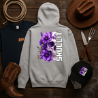 SKULLIT x AHK – Floral Skull Limited Edition Collection | Halloween Streetwear ( Cap, Hoodie or Sweatshirts, Tee or Tank)